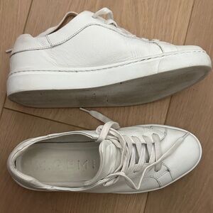 M. Gemi Men's Classic White Sneakers